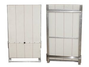 Manual oven loader front and back