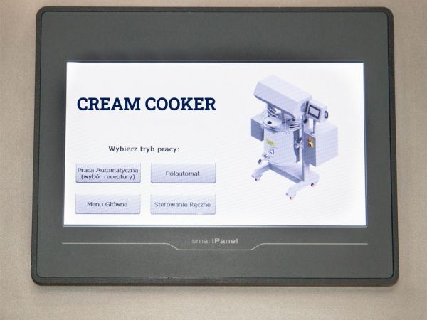 Cream cooker lcd panel
