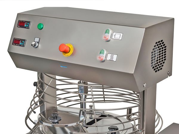 Cream cooker machine panel