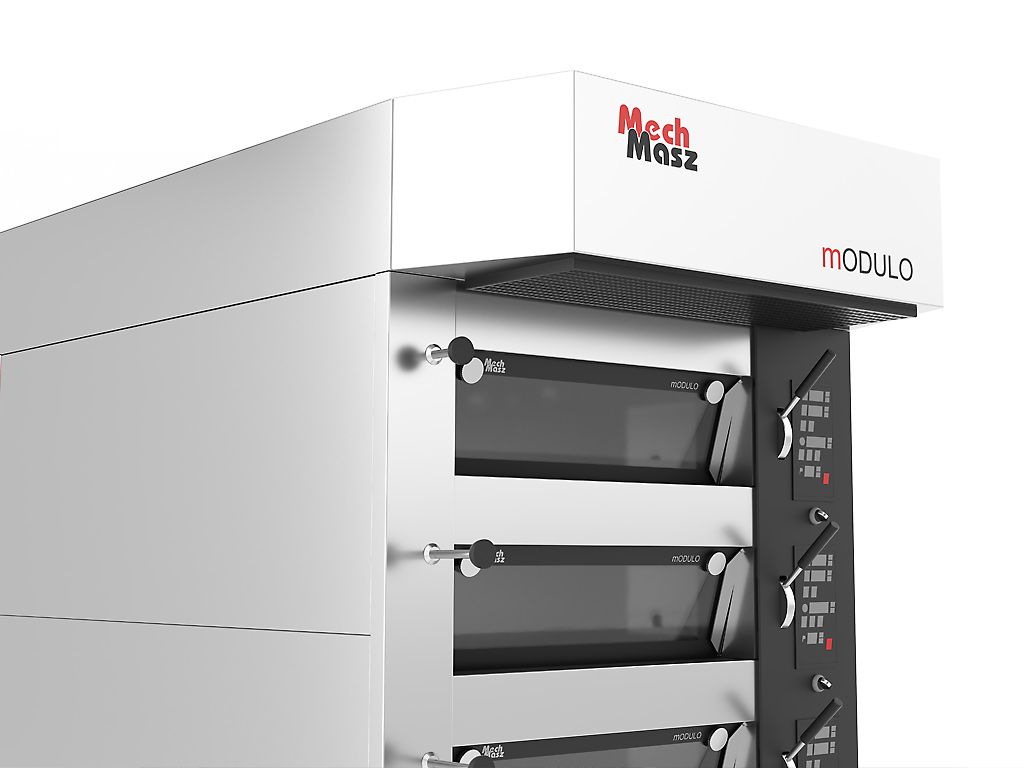 Modular electric deck oven modulo 1 side zoom