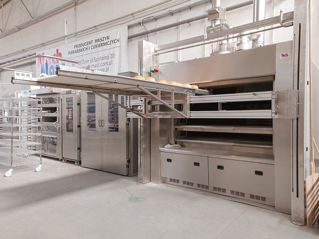bespoke oven loading system – up position
