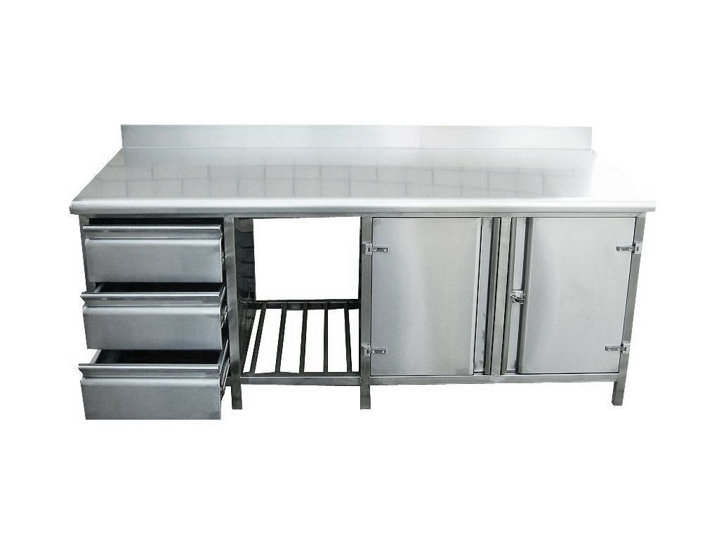 Working table stainless stell